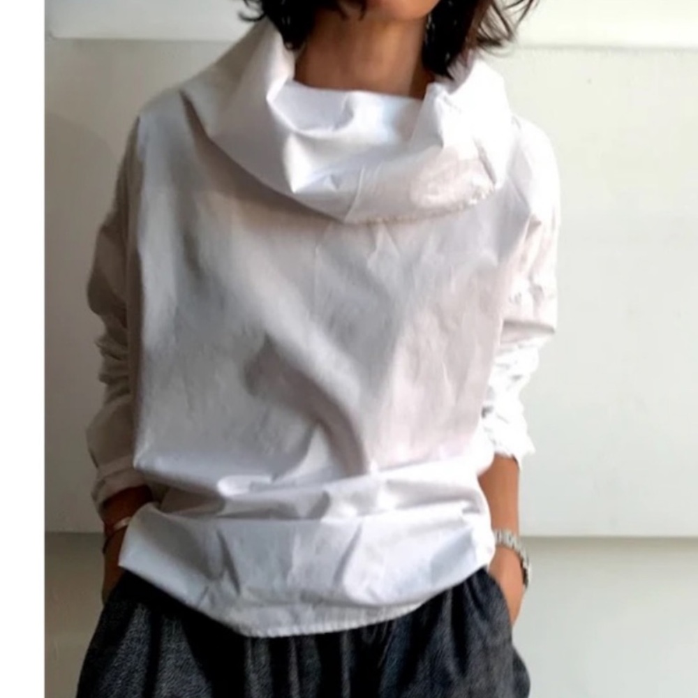 Pip Squeak Chapeau Muffle Top Long Sleeve Small